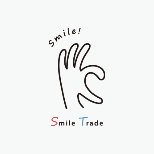 ボランティア「Smile Trade」のロゴと販促物を制作