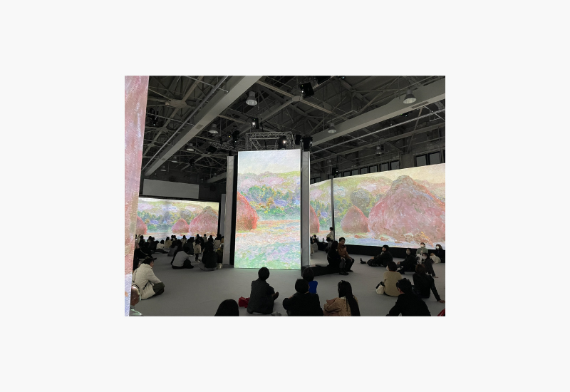 神戸「モネ＆フレンズ・アライブ」体験